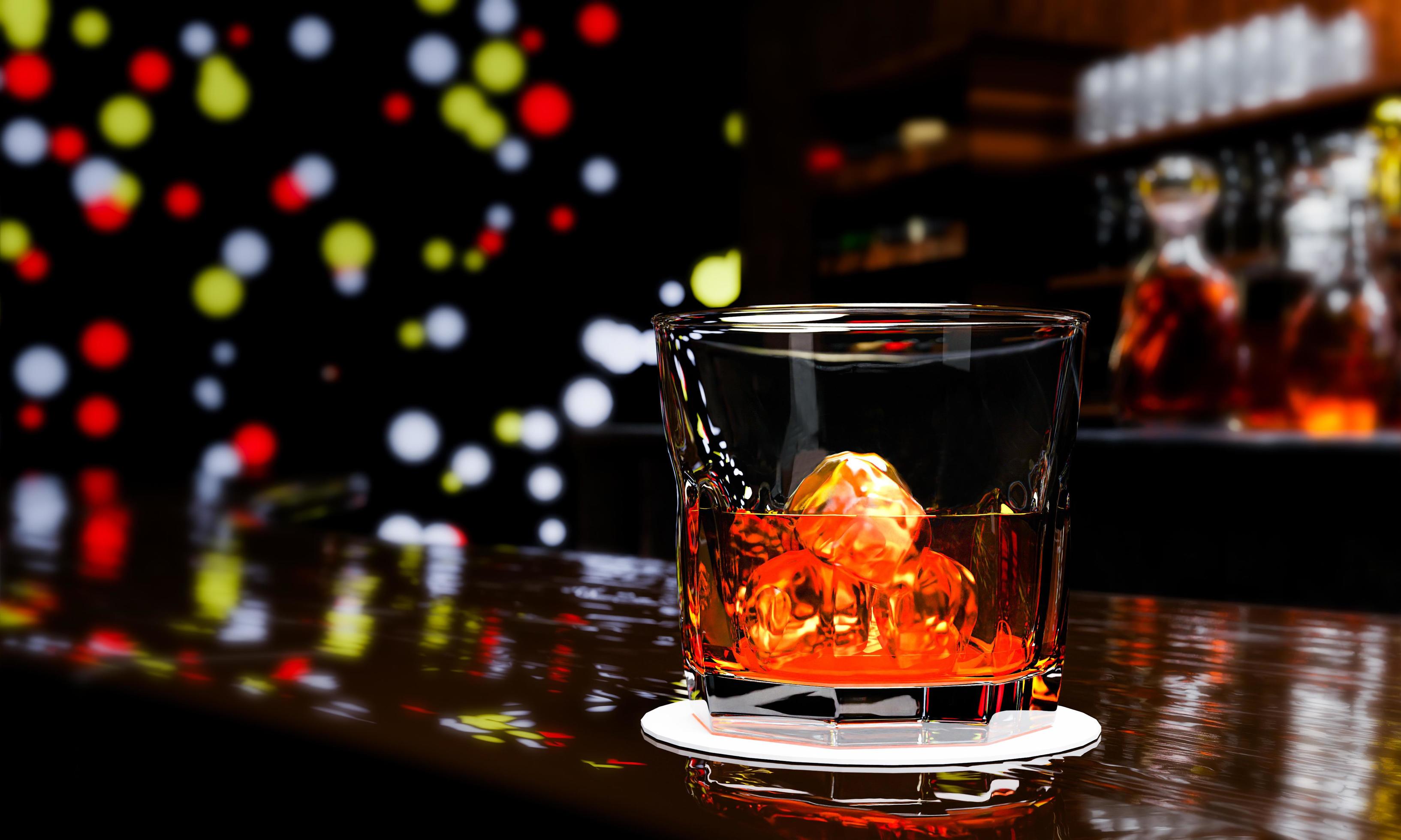 Sophisticated Cocktails at the Bar
