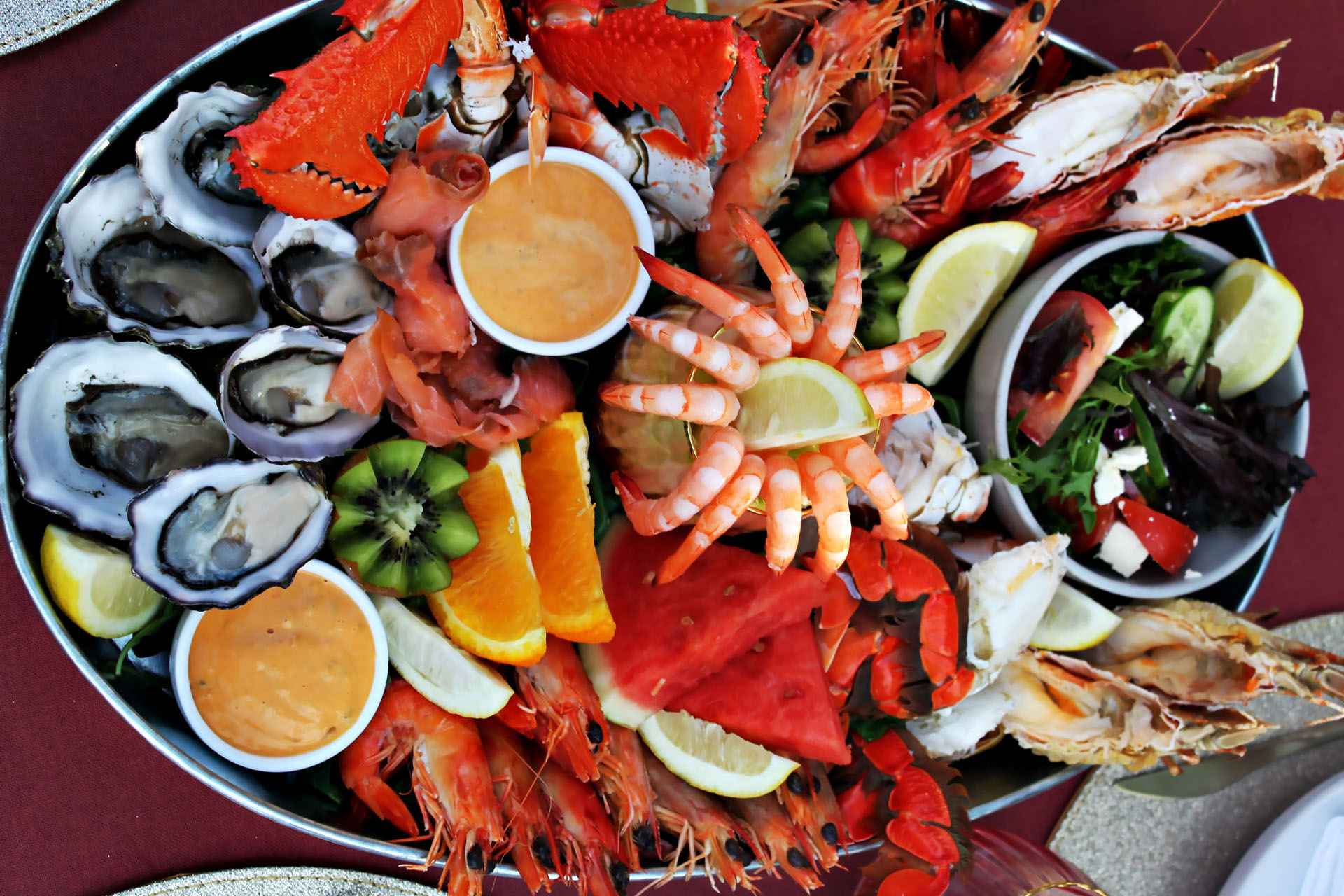 Grilled Seafood Platter